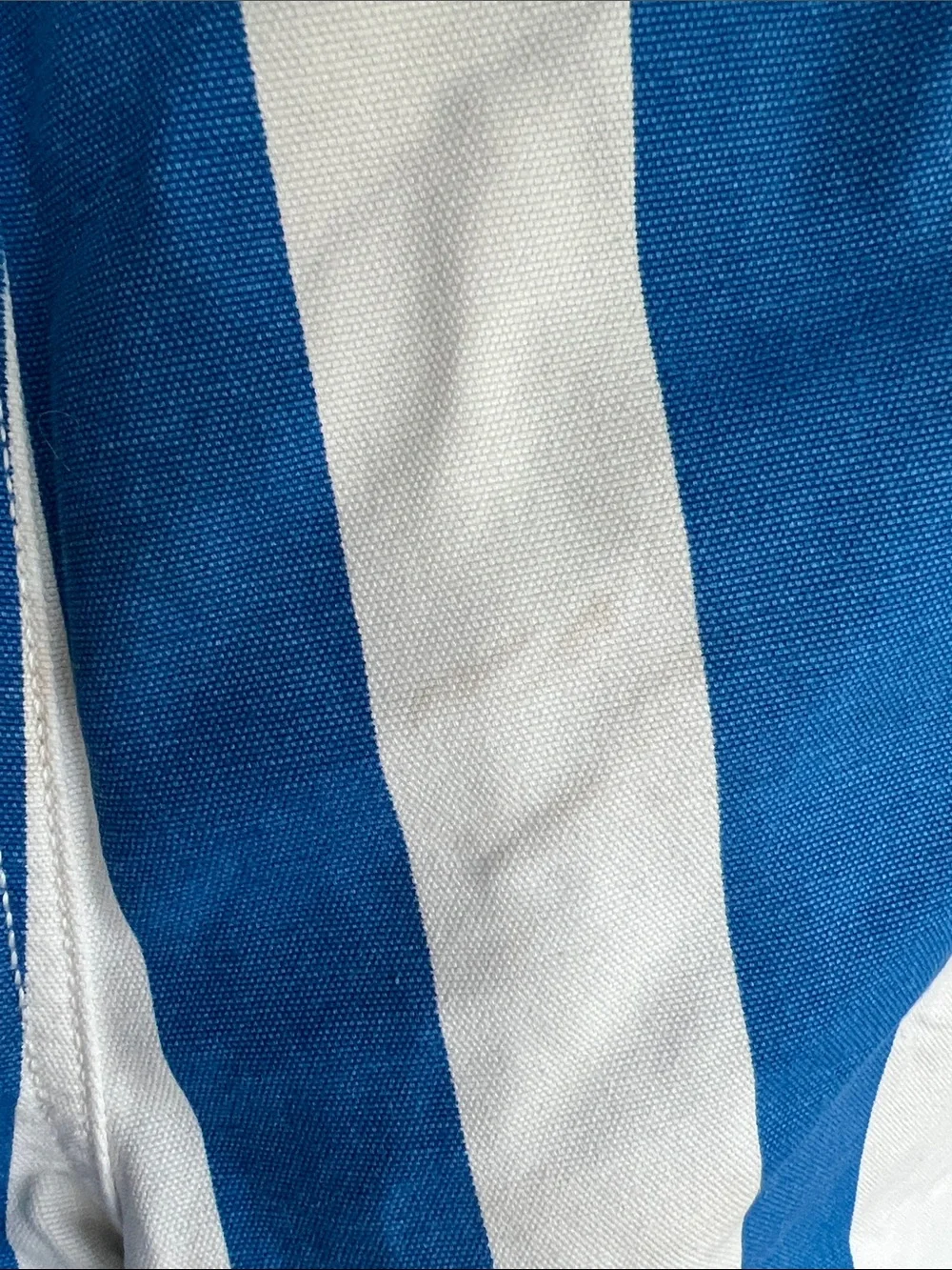 BDG Blue & White Vertical-Striped Wide-Leg Pants - Picture 6 of 6
